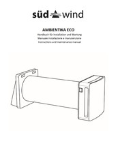 Südwind Ambientika Eco Handbuch Für Installation Und Wartung