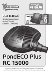 SuperFish PondECO Plus RC 15000 Gebrauchsanweisung