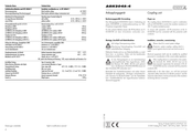 Bender AGH204S-4 Bedienunganleitung