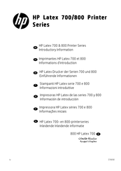 HP Latex 700 Serie Einführende Informationen