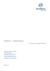 MarelliMotori MARK X - M40FA644A Benutzerhandbuch