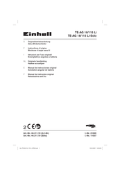 EINHELL 44.311.19 Originalbetriebsanleitung