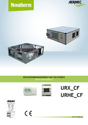 AERMEC Novatherm URHE CF Benutzerhandbuch