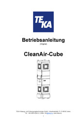 Teka CleanAir-Cube Betriebsanleitung