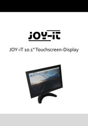Joy-it 10.1 Touchscreen Bedienungsanleitung