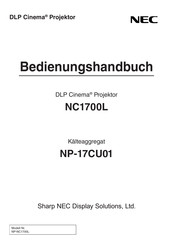 NEC NP-17CU01 Bedienungshandbuch