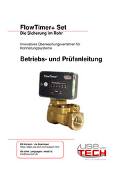 Use Tech FlowTimer+ Betriebs- Und Prüfanleitung