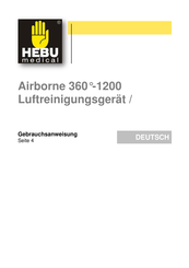 HEBU medical Airborne 360-1200 Gebrauchsanweisung