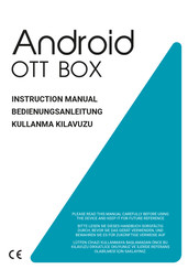 Android OTT BOX Bedienungsanleitung