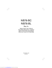 DFI NB76-BC Benutzerhandbuch