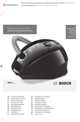 Bosch BGL3A122 Gebrauchsanleitung