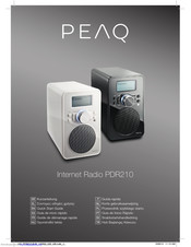 Peaq PDR210 Kurzanleitung