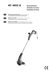 Mountfield RT 4002 D Gebrauchsanweisung