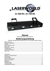 Laserworld EL-400 RG Bedienungsanleitung