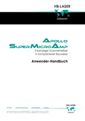 Laserworld HB-Laser Apollo Super Micro Amp Anwenderhandbuch