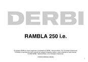 Derbi RAMBLA 250 i.e. Bedienungshandbuch