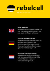 Rebelcell 36V70 Bedienungsanleitung
