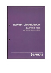 BARKAS B 1000 Reparaturhandbuch
