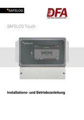 DFA SAFELOG Touch Installation Und Betriebsanleitung