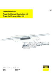 Viega Advantix Cleviva 4981.11 Gebrauchsanleitung