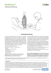 Hill-Rom Liko MultiStrap Gebrauchsanleitung