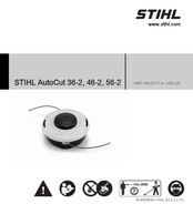 Stihl AutoCut 56-2 Wichtige Sicherheitshinweise