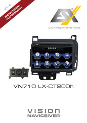 ESX vision naviceiver VN710 LX-CT200h Benutzerhandbuch