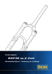 Ohlins RXF36 m.2 Coil Werkstatt-Handbuch