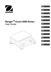 OHAUS Ranger Count 4000 Serie Benutzerhandbuch