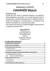 mPTech HAMMER Watch Bedienungsanleitung