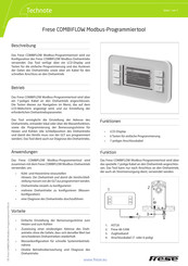 Frese COMBIFLOW Beschreibung
