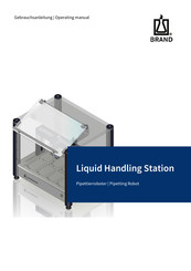 BRAND Liquid Handling Station Gebrauchsanleitung