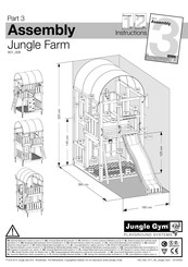 Jungle Gym Jungle Farm Bedienungsanleitung