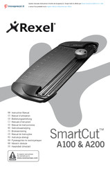 Acco Rexel SmartCut A100 Bedienungsanleitung