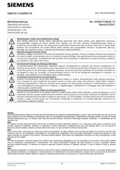Siemens SIMATIC ET 200pro Betriebsanleitung