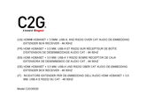LEGRAND C2G 30020 Betriebsanleitung