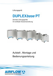 Airflow DUPLEXbase PT Montageanleitung Und Bedienungsanleitung