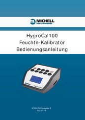 Michell Instruments HygroCal100 Bedienungsanleitung