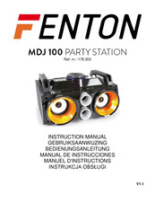 Fenton MDJ 100 PARTY STATION Bedienungsanleitung