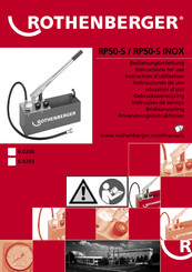 Rothenberger RP50-S INOX Bedienungsanleitung
