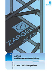 ZARGES Z200 Aufbau- Und Verwendungsanleitung