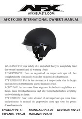 AFX FX-200 Handbuch