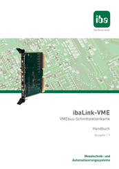 IBA ibaLink-VME-16Bit Handbuch
