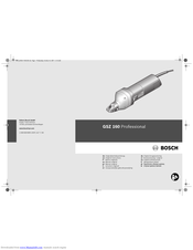 Bosch GSZ 160 Professional Originalbetriebsanleitung