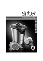 Sinbo SJ 3136 Benutzerhandbuch