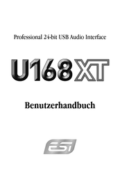 ESI U168 XT Benutzerhandbuch