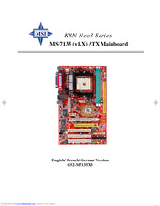 MSI K8N Neo3-Serie Kurzanleitung