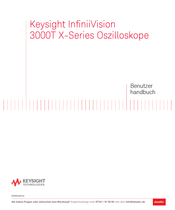 Keysight Technologies InfiniiVision MSOX3024T Benutzerhandbuch