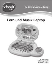 VTech Baby Lern und Musik Laptop Bedienungsanleitung