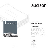 Audison Prima Forza AP F1D Bedienungsanleitung
